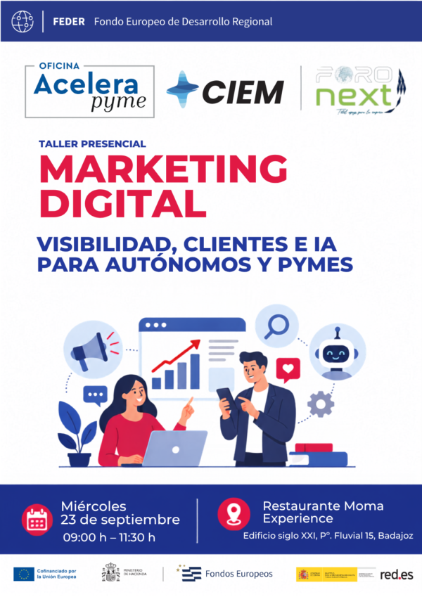 Marketing Digital para PYMES: atrae más clientes, mejora tu visibilidad y aprovecha la IA sin complicaciones